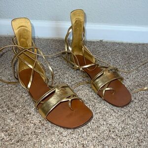 Zara gladiator style sandals